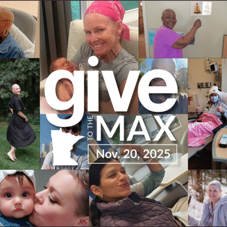 collage of images for Give to the Max day